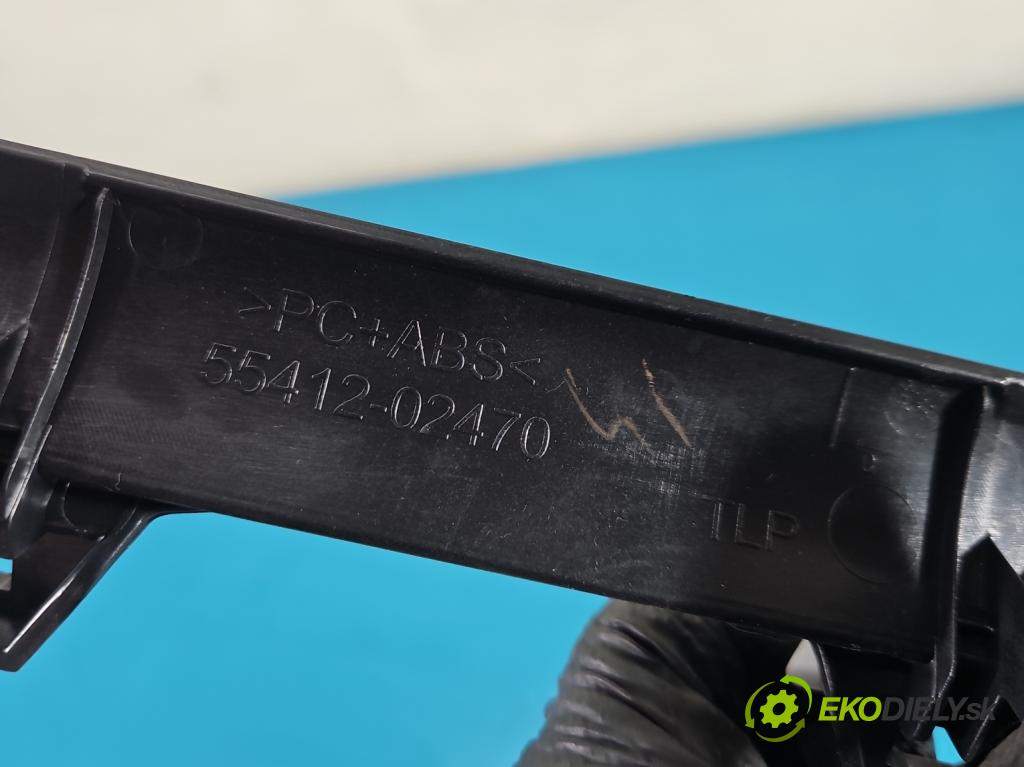 Toyota Corolla E16/E18  2013-2019 1.6 16V 132  HP manual 97 kW 1598 cm3 4- lišta ozdobná vnitŕní: 55412-02470