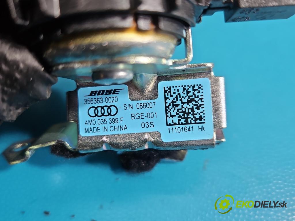 Audi Q7 2015- 3.0 TFSI CRE: 333KM: automatic 245 kW 2995 cm3 5- Reproduktor 4M0035399F