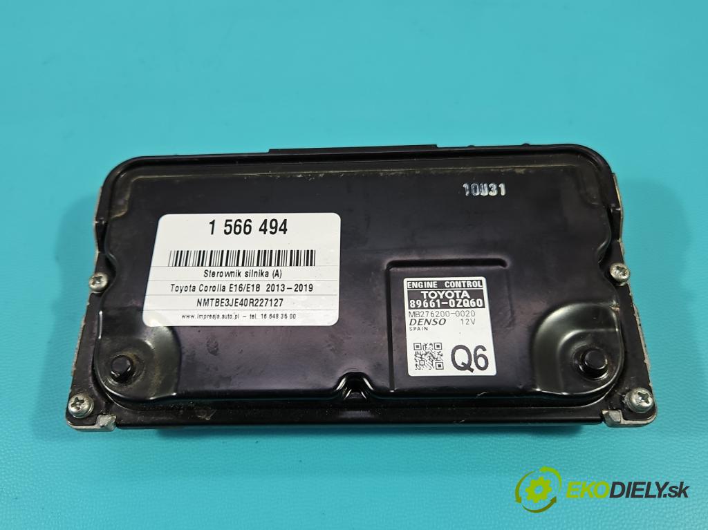 Toyota Corolla E16/E18  2013-2019 1.6 16V 132  HP manual 97 kW 1598 cm3 4- riadiaca jednotka motora 89661-0ZQ60