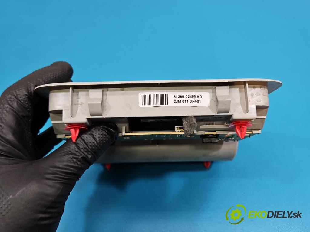 Toyota Corolla E16/E18  2013-2019 1.6 16V 132  HP manual 97 kW 1598 cm3 4- svetlo / reflektor interiéra 81260-02480