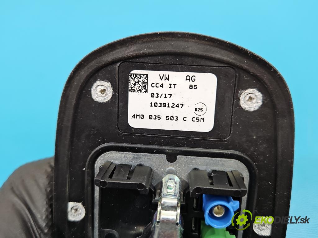 Audi Q7 2015- 3.0 TFSI 333KM: automatic 245 kW 2995 cm3 5- Antena 4M0035503C