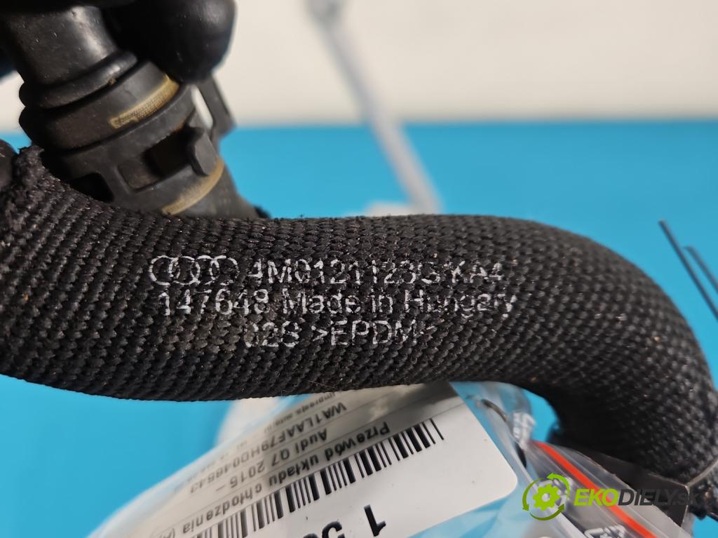 Audi Q7 2015- 3.0 TFSI CRE: 333KM: automatic 245 kW 2995 cm3 5- rúrka systému chladenia 4M0121123E