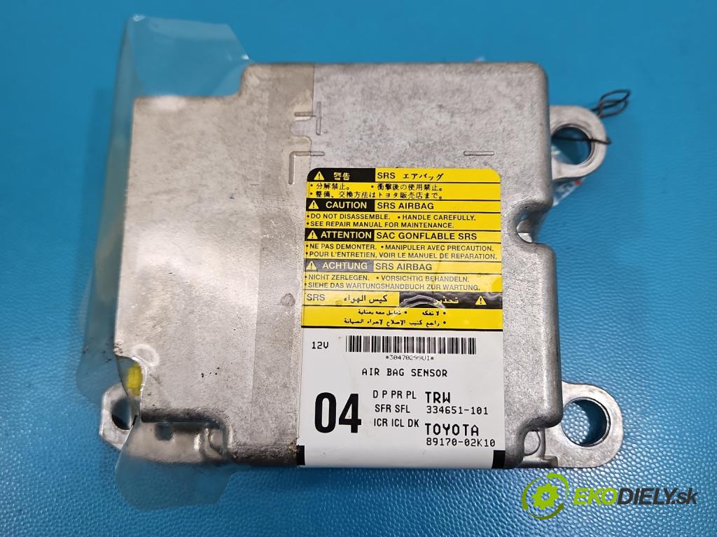 Toyota Corolla E16/E18  2013-2019 1.6 16V 132  HP manual 97 kW 1598 cm3 4- riadiaca jednotka vankúše: 334651-101