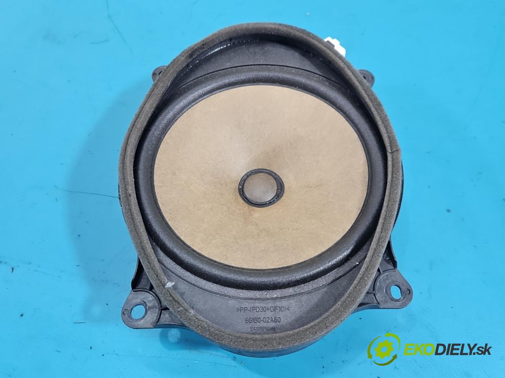 Toyota Corolla E16/E18  2013-2019 1.6 16V 132 hp manual 97 kW 1598 cm3 4- Mluvčí: 86160-02A60