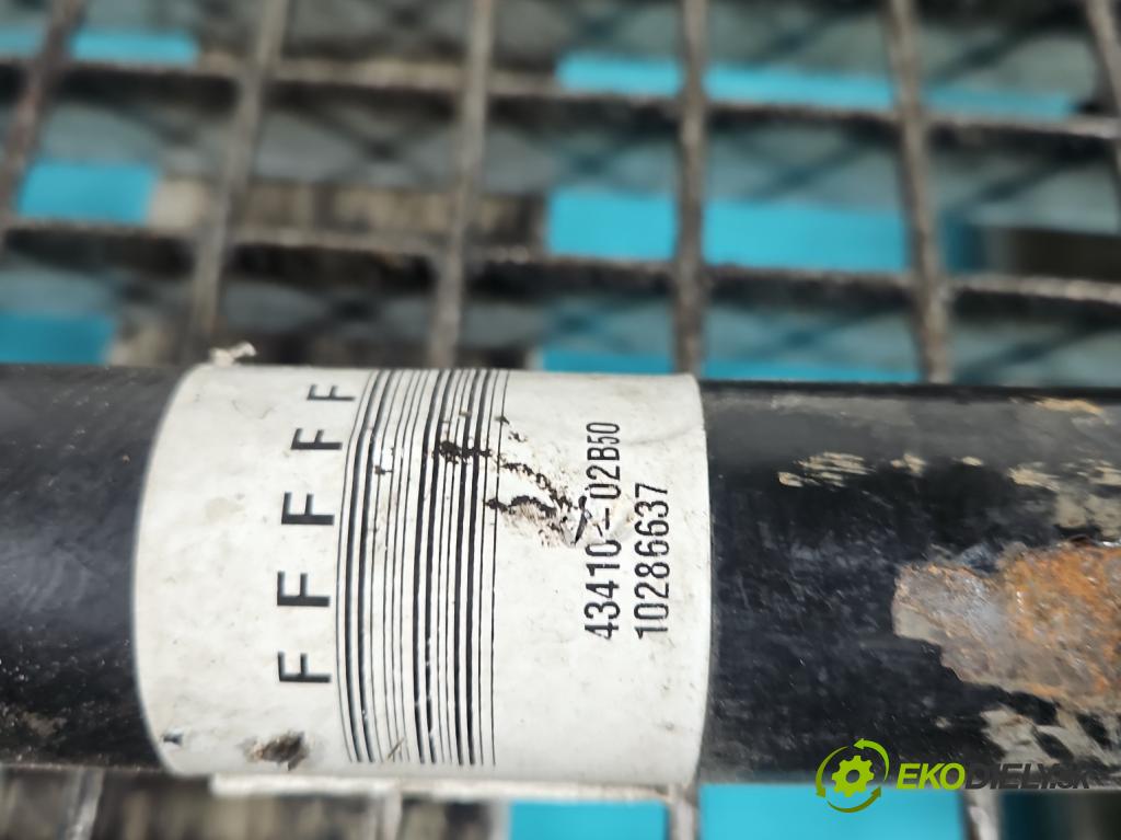 Toyota Corolla E16/E18  2013-2019 1.6 16V 132  HP manual 97 kW 1598 cm3 4- poloos predné pravé 43410-02B50