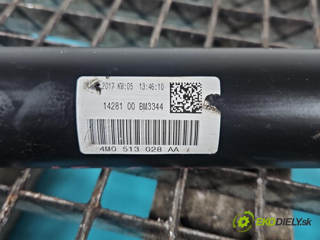 Audi Q7 2015- 3.0 TFSI CRE: 333KM: automatic 245 kW 2995 cm3 5- tlmič zadné ľavý 4M0035AA (Kľučka dverí ostatné)