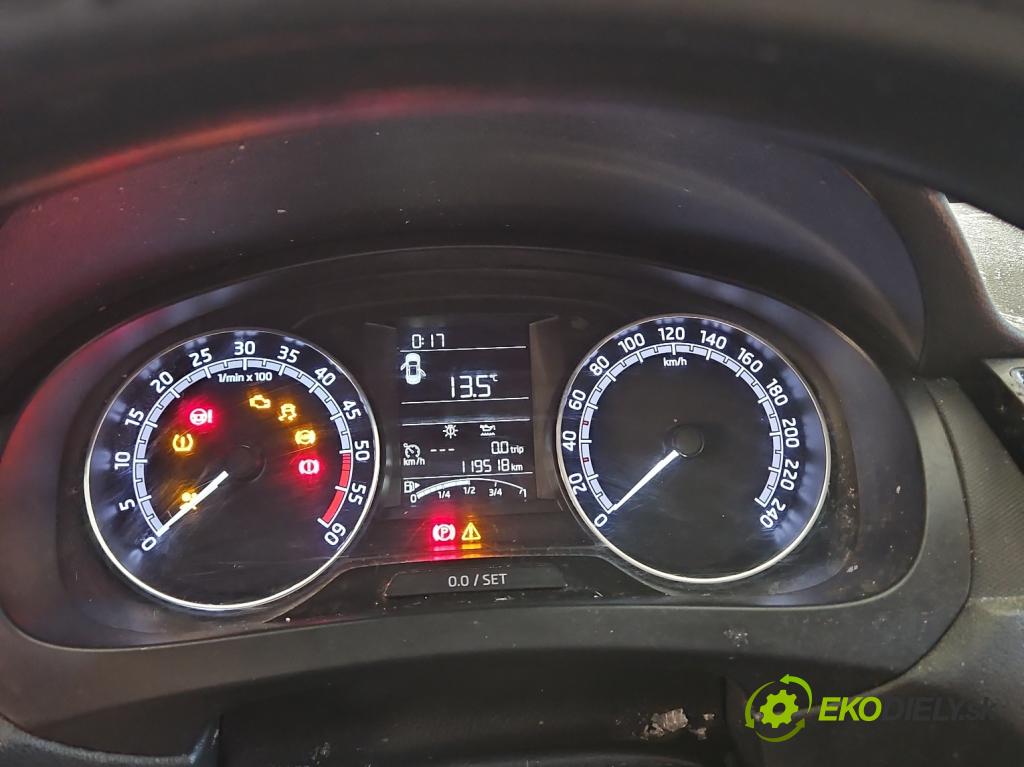 Skoda Rapid 2012-2019 1.4 tdi 90 HP manual 66 kW 1422 cm3 5- prístrojovka/ budíky 5JA920701B (Prístrojová doska)
