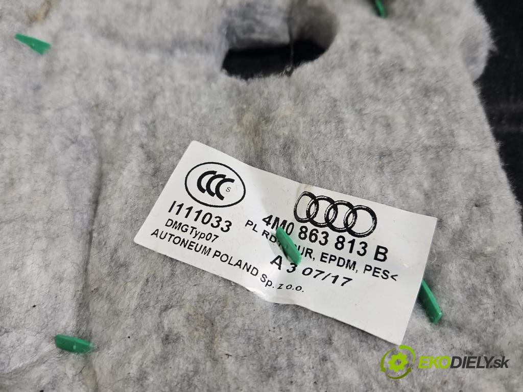 Audi Q7 2015- 3.0 TFSI 333KM: automatic 245 kW 2995 cm3 5- zvuková izolace 4M0863813B