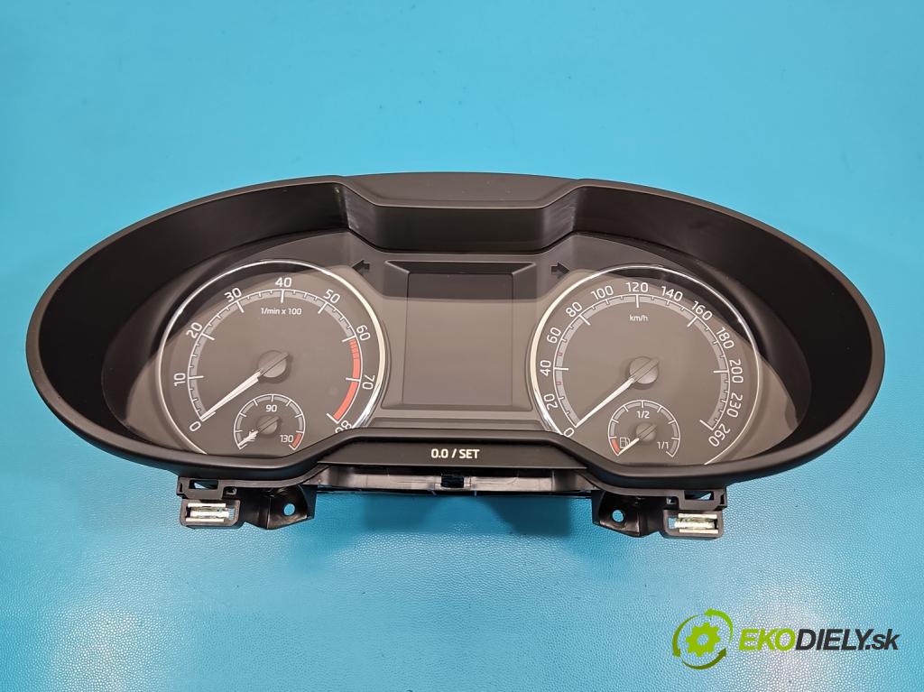 Skoda Octavia III 2013- 1.5 TSI 150 HP manual 110 kW 1498 cm3 5- prístrojovka/ budíky 5E0920780F (Prístrojová doska)