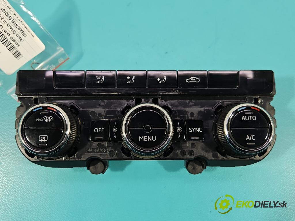 Skoda Octavia III 2013- 1.5 TSI 150 HP manual 110 kW 1498 cm3 5- panel kúrenia 5E0907044BA