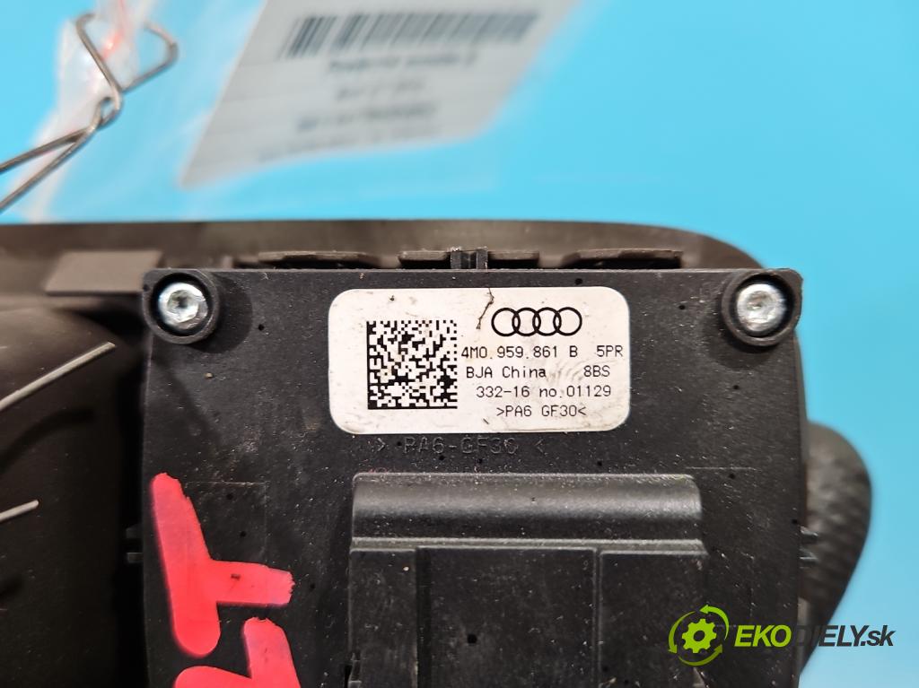 Audi Q7 2015- 3.0 TFSI CRE: 333KM: automatic 245 kW 2995 cm3 5- prepínač ostatné 4M0959861B
