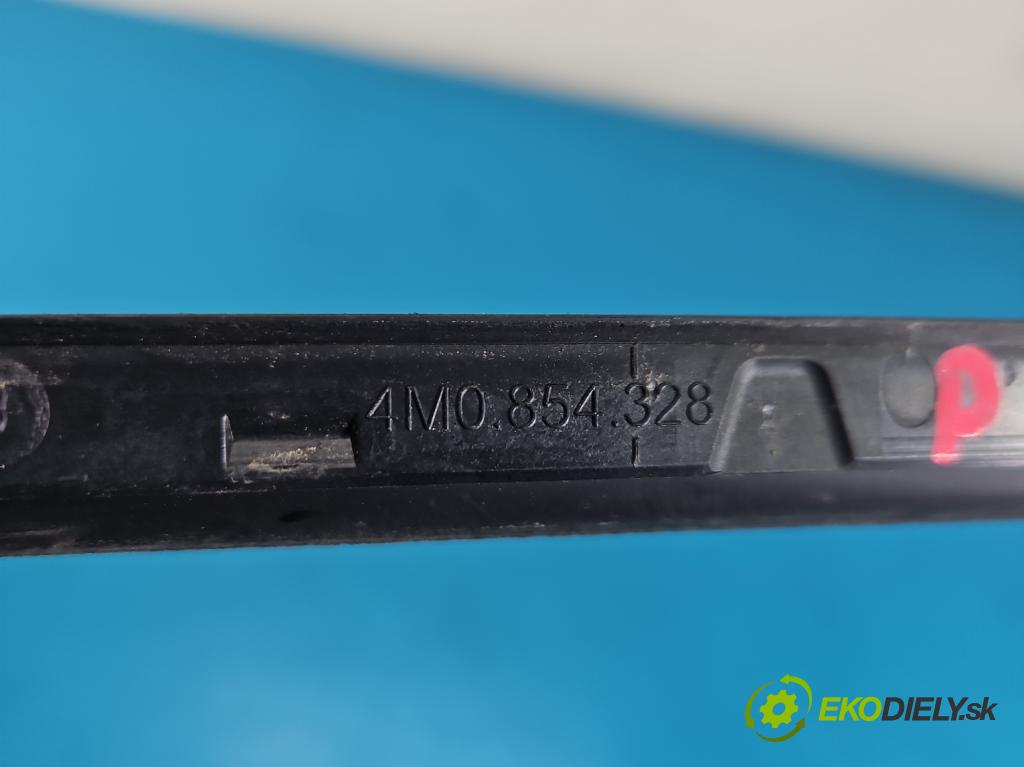 Audi Q7 2015- 3.0 TFSI CRE 333KM: automatic 245 kW 2995 cm3 5- lišta Okna: čelní: pravé 4M0854328