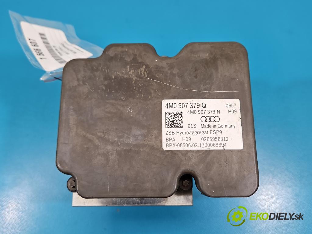 Audi Q7 2015- 3.0 TFSI CRE: 333KM: automatic 245 kW 2995 cm3 5- čerpadlo abs 4M0907379Q (Pumpa ABS)