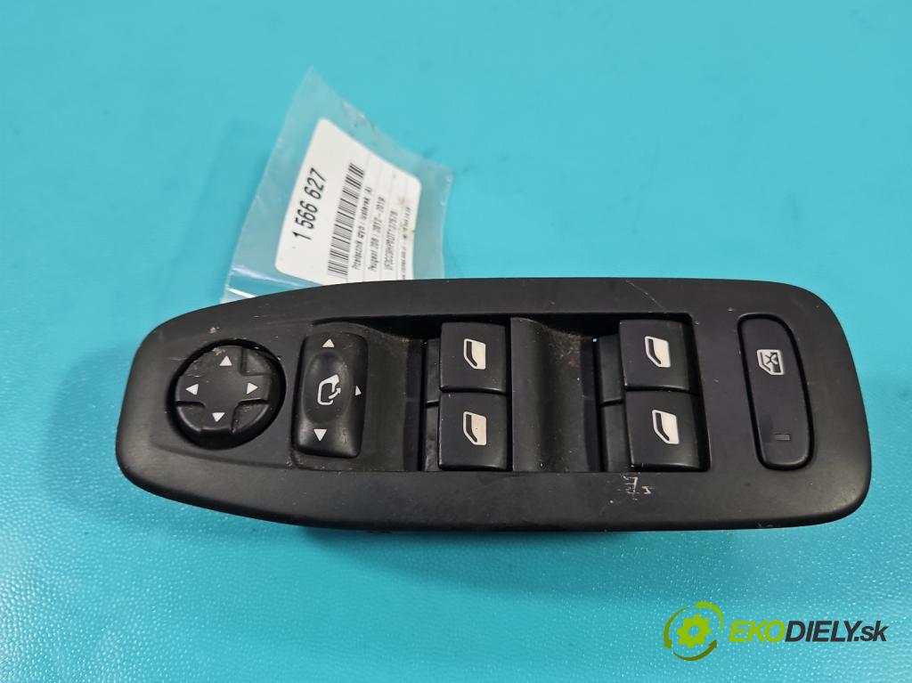 Peugeot 208 I 2012-2019 1.6 hdi 92 HP manual 68 kW 1560 cm3 5- prepínač okien spätných zrkadiel 96749624ZD