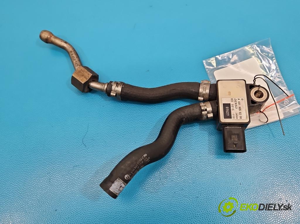 Mercedes E W213 2016-2023 2.0 CDI 194KM: automatic 143 kW 1950 cm3 4- snímač tlak: výfukové A6519050300