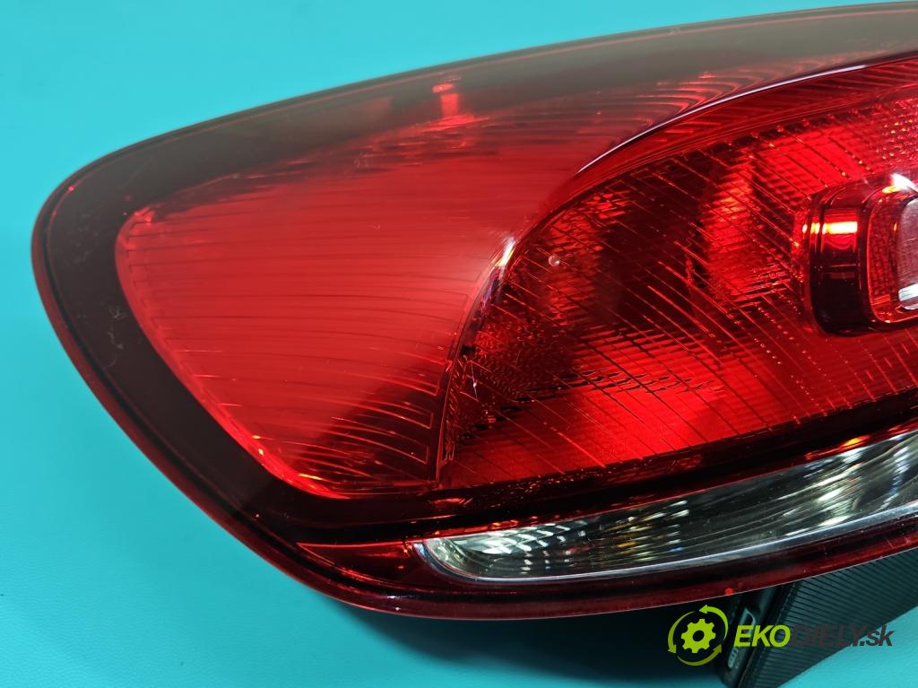 Vw Scirocco II 2008-2017 1.4 TSI 122 HP manual 90 kW 1390 cm3 3- svetlo / reflektor zadné ľavé 1K8945095M (Kľučka dverí ostatné)