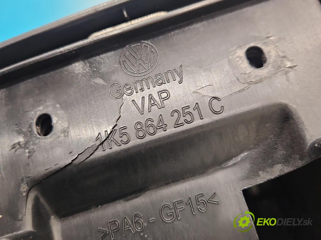 Vw Scirocco II 2008-2017 1.4 TSI 122 HP manual 90 kW 1390 cm3 3- operadlo 1K5864251C (Lakťová opierka)