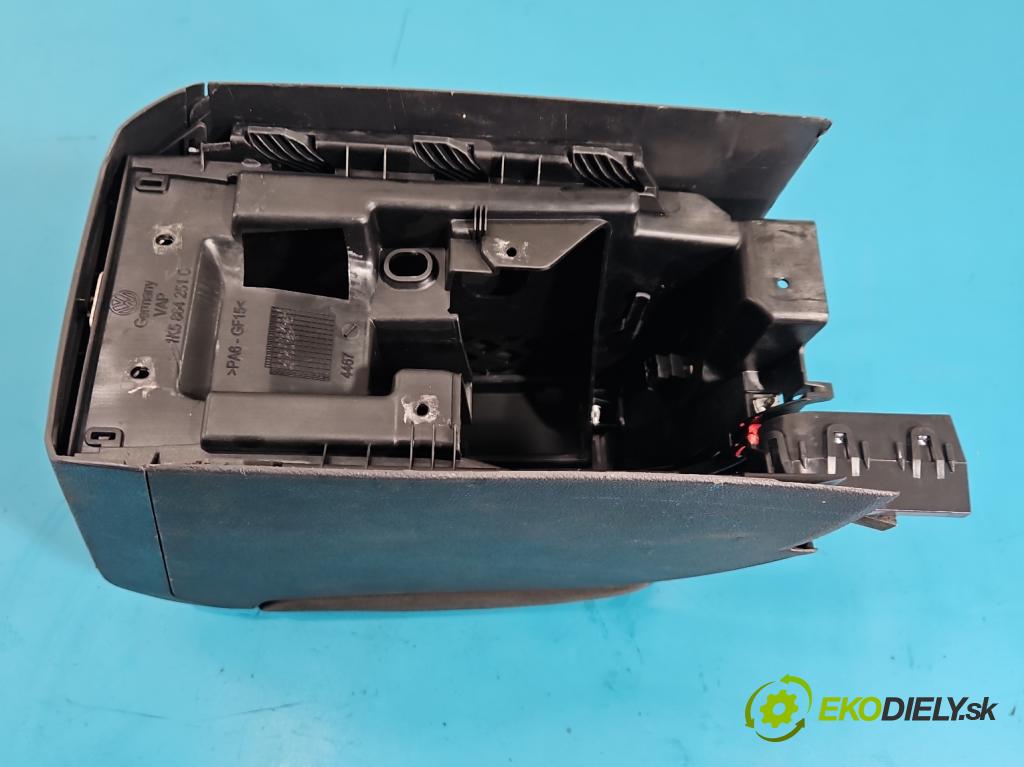 Vw Scirocco II 2008-2017 1.4 TSI 122 HP manual 90 kW 1390 cm3 3- operadlo 1K5864251C (Lakťová opierka)