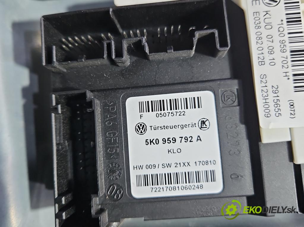 Vw Scirocco II 2008-2017 1.4 TSI 122 HP manual 90 kW 1390 cm3 3- mechanizmus okna predné pravý 1Q0959702H