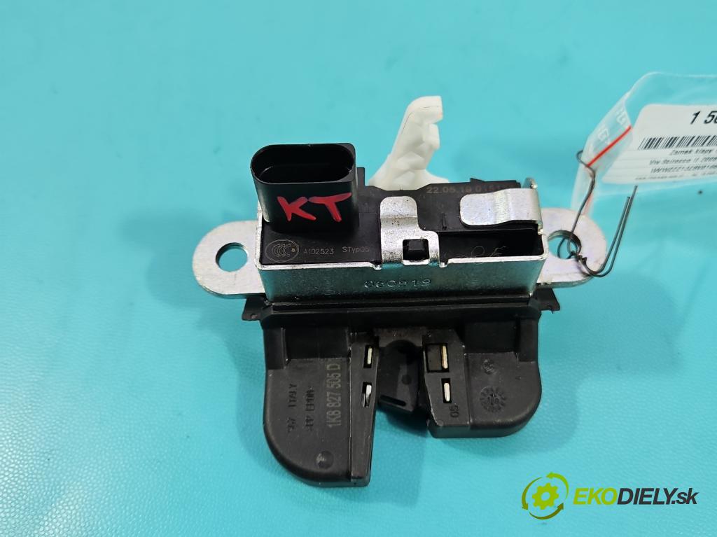 Vw Scirocco II 2008-2017 1.4 TSI 122 hp manual 90 kW 1390 cm3 3- zámek kufrových dveří zadní 1K8827505D