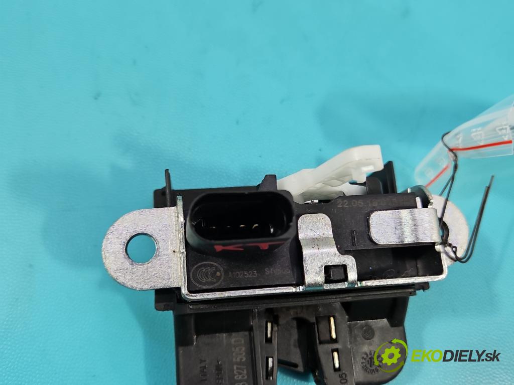 Vw Scirocco II 2008-2017 1.4 TSI 122 hp manual 90 kW 1390 cm3 3- zámek kufrových dveří zadní 1K8827505D