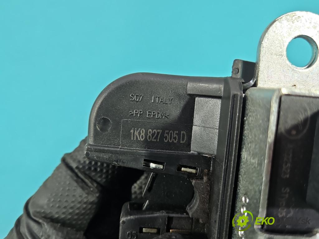 Vw Scirocco II 2008-2017 1.4 TSI 122 hp manual 90 kW 1390 cm3 3- zámek kufrových dveří zadní 1K8827505D