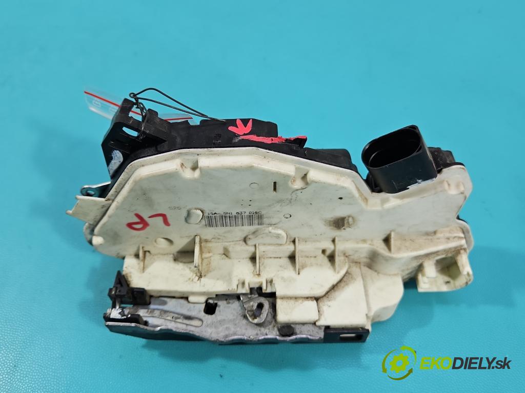 Vw Scirocco II 2008-2017 1.4 TSI 122 hp manual 90 kW 1390 cm3 3- zámek přední levý 5N1837015C