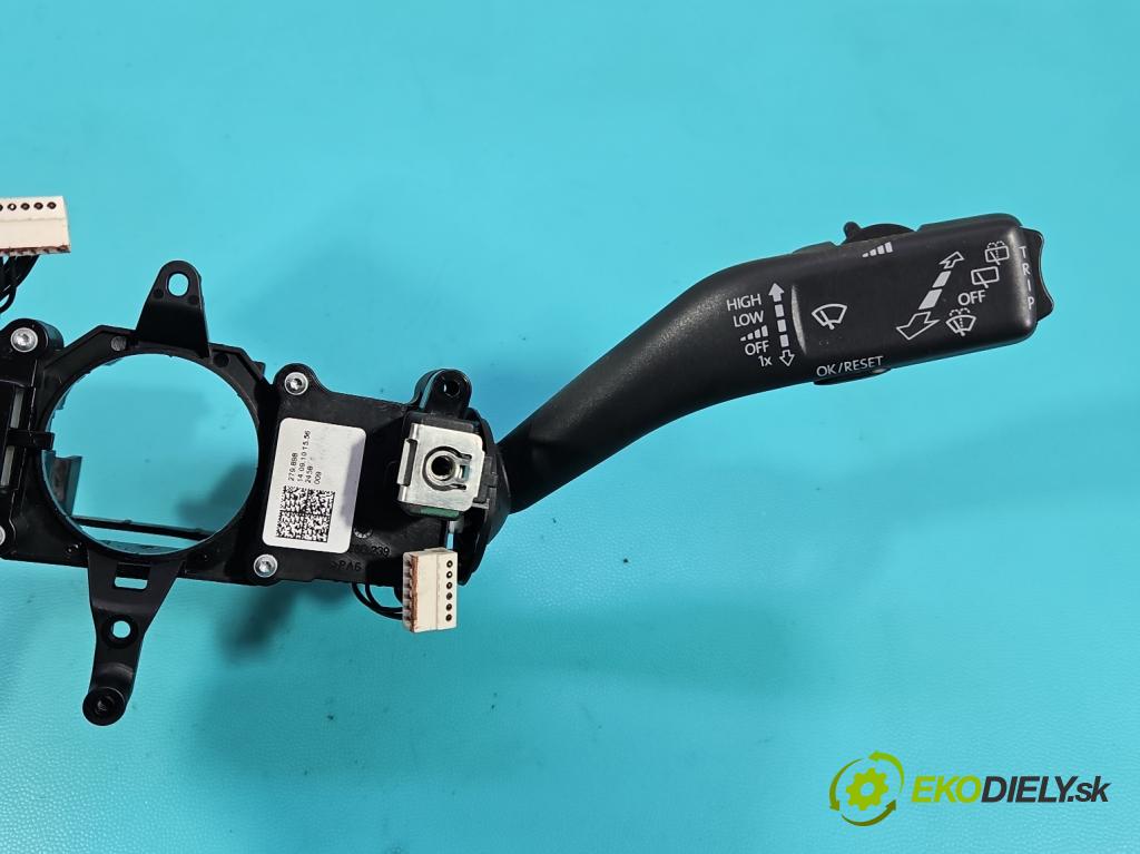 Vw Scirocco II 2008-2017 1.4 TSI 122 HP manual 90 kW 1390 cm3 3- prepínač komplex: 5K0953521BL (Prepínacie páčky pod volantom)