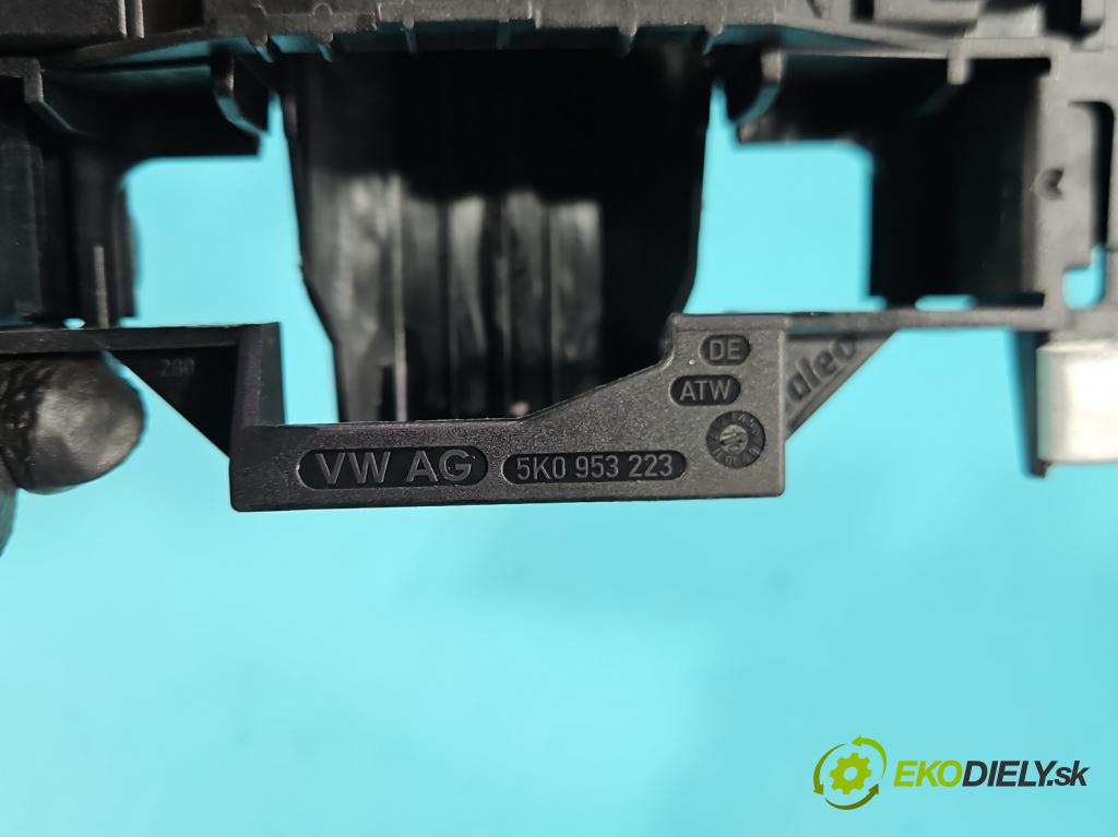 Vw Scirocco II 2008-2017 1.4 TSI 122 HP manual 90 kW 1390 cm3 3- prepínač komplex: 5K0953521BL (Prepínacie páčky pod volantom)