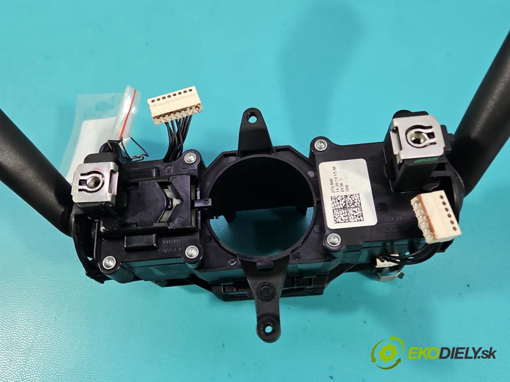 Vw Scirocco II 2008-2017 1.4 TSI 122 HP manual 90 kW 1390 cm3 3- prepínač komplex: 5K0953521BL (Prepínacie páčky pod volantom)