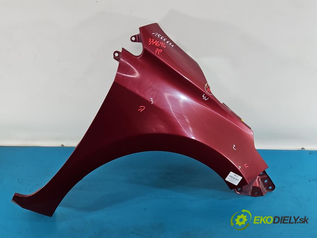 Toyota Corolla E16/E18  2013-2019 1.6 16V 132  HP manual 97 kW 1598 cm3 4- blatník predné pravý  (Kľučka dverí ostatné)