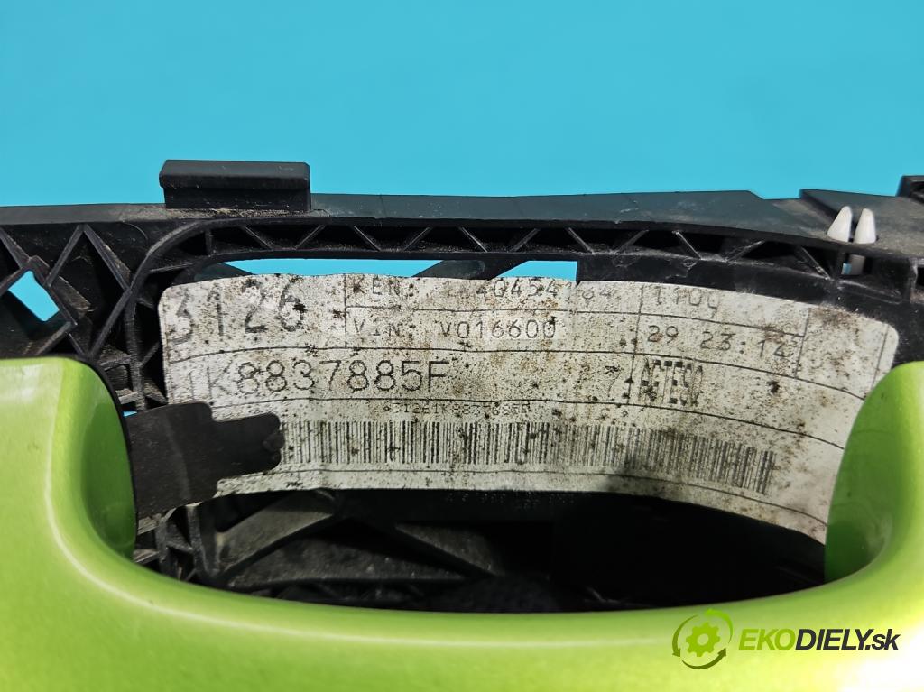 Vw Scirocco II 2008-2017 1.4 TSI 122 HP manual 90 kW 1390 cm3 3- rukoväť predné ľavé mimo: 1K8837885F (Kľučka dverí vonkajšia predná ľavá)