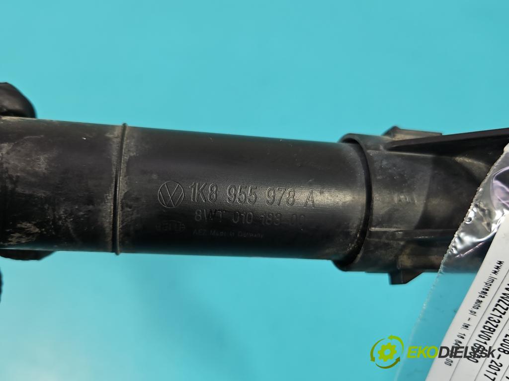 Vw Scirocco II 2008-2017 1.4 TSI 122 hp manual 90 kW 1390 cm3 3- ostřikovač reflektor: levý 1K8955978A (Motorek ostřikovačů)