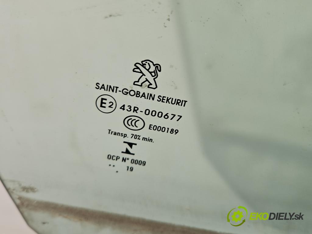 Peugeot 508 II 2018- 1.6 16V 181KM automatic 133 kW 1598 cm3 5- sklo dvere predné pravé