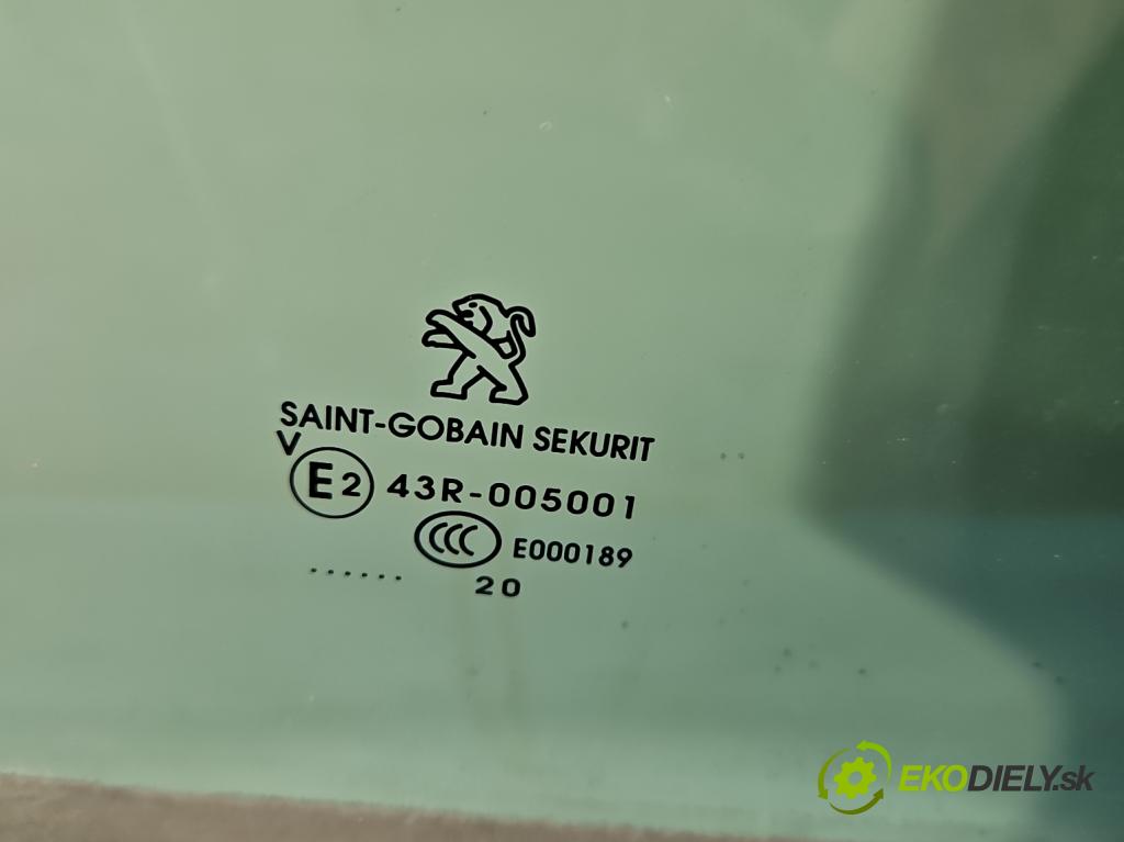 Peugeot 508 II 2018- 1.6 16V 181KM automatic 133 kW 1598 cm3 5- sklo dvere zadné ľavé