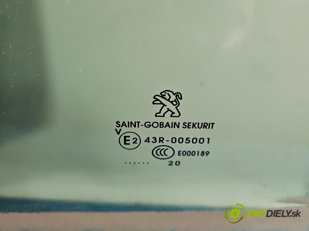 Peugeot 508 II 2018- 1.6 16V 181KM automatic 133 kW 1598 cm3 5- sklo dvere zadné pravé