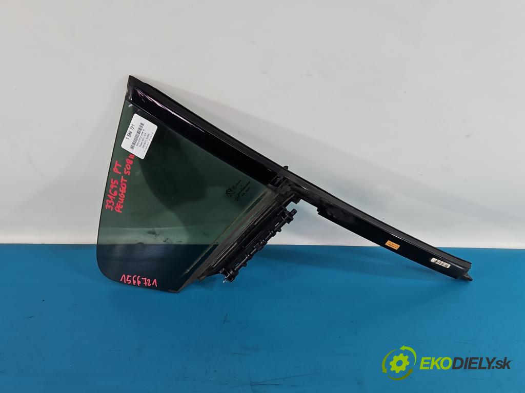 Peugeot 508 II 2018- 1.6 16V 181KM automatic 133 kW 1598 cm3 5- sklo dveře zadní pravé 