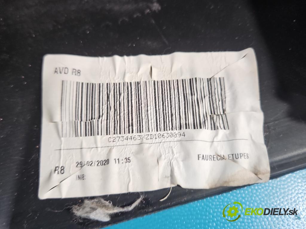 Peugeot 508 II 2018- 1.6 16V 181KM automatic 133 kW 1598 cm3 5- Čalounictví: dvere predné pravé 98373066ZD