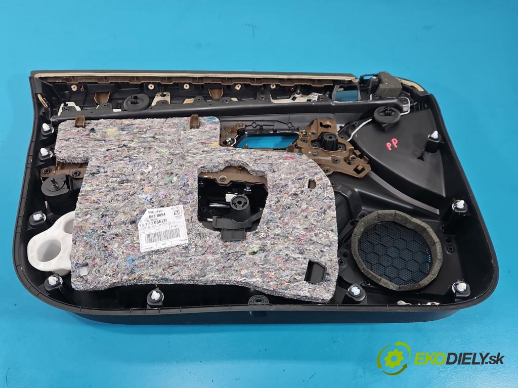 Peugeot 508 II 2018- 1.6 16V 181KM automatic 133 kW 1598 cm3 5- Čalounictví: dvere predné pravé 98373066ZD