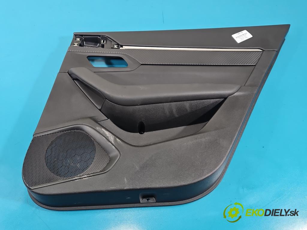 Peugeot 508 II 2018- 1.6 16V 181KM automatic 133 kW 1598 cm3 5- Čalounictví: dvere zadné pravé 98373121ZD