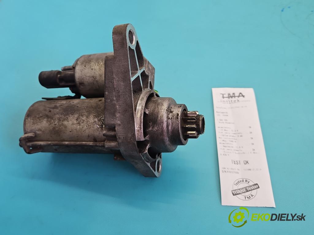 Skoda Roomster 1.4 16V 86 HP manual 63 kW 1390 cm3 5- štartér D6GS12M (Štartér)
