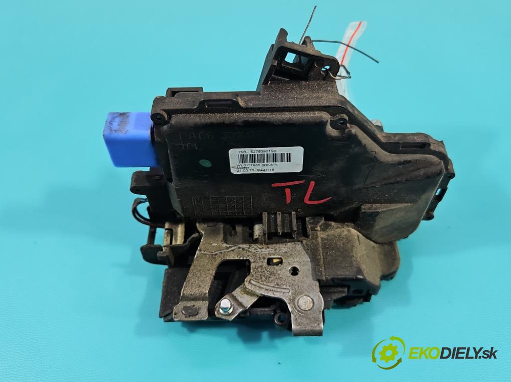 Skoda Roomster 1.4 16V 86 hp manual 63 kW 1390 cm3 5- zámek zadní levý 5J7839015B