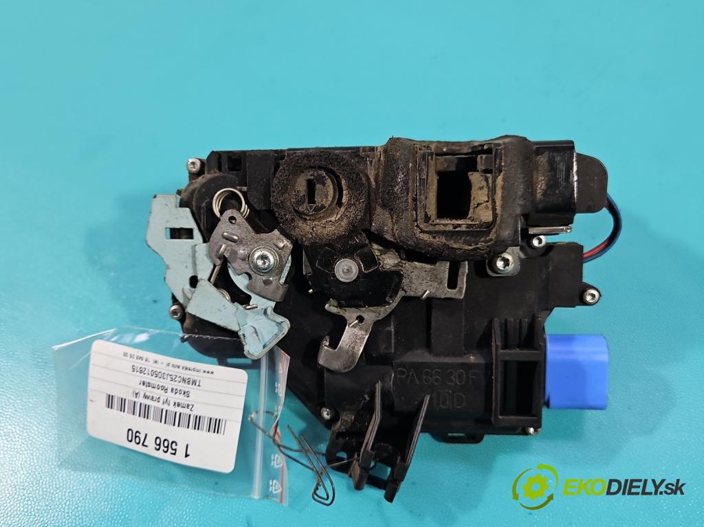 Skoda Roomster 1.4 16V 86 HP manual 63 kW 1390 cm3 5- zámok zadné pravý 5J7839016B