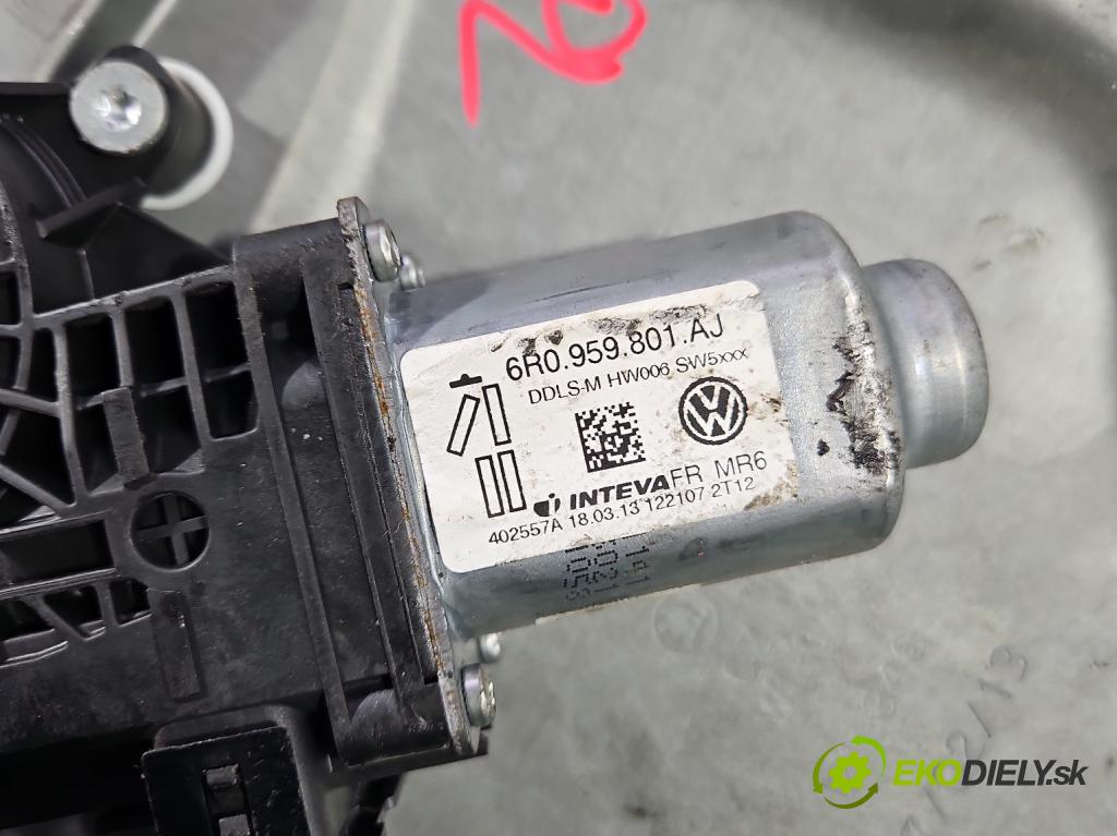 Skoda Roomster 1.4 16V 86 HP manual 63 kW 1390 cm3 5- mechanizmus okna predné ľavý 6R0959801AJ