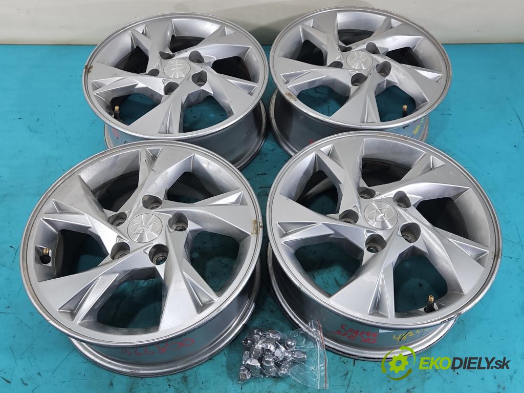 Hyundai Elantra VII 2020- 1.6 16V manual 90.2 kW 1598 cm3 4- Felga hliník 15" komplet 52910-AA100