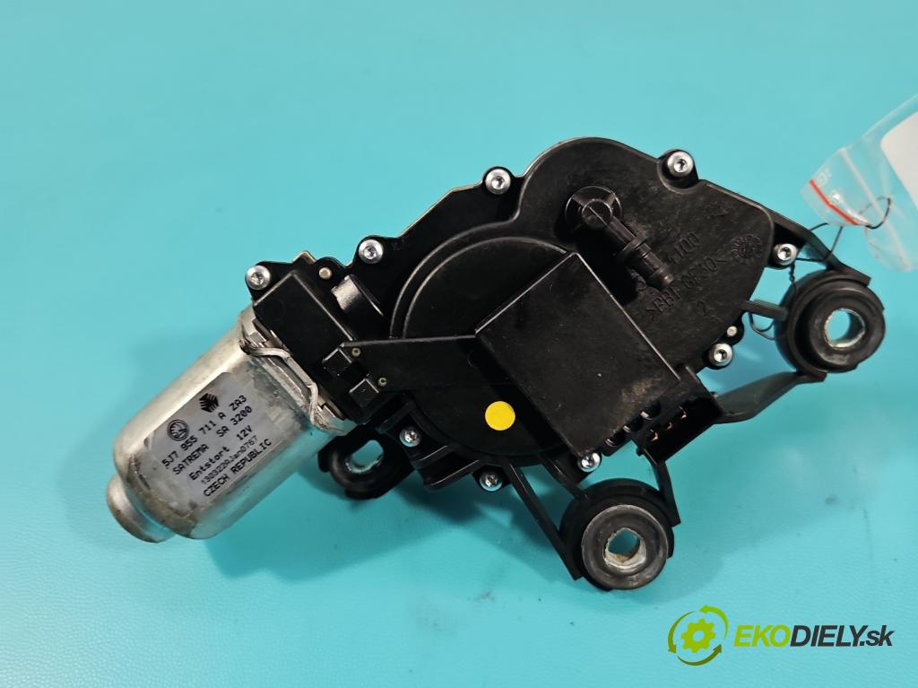 Skoda Roomster 1.4 16V 86 hp manual 63 kW 1390 cm3 5- motor stěrače zadní 5J7955711A