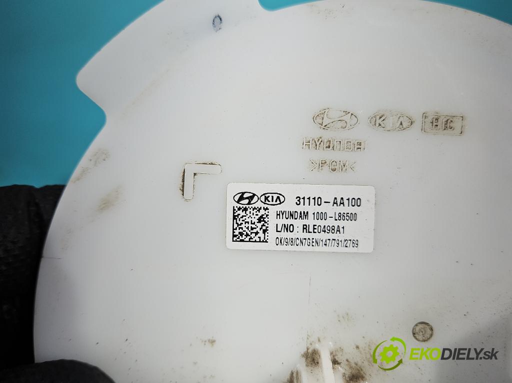 Hyundai Elantra VII 2020- 1.6 16V manual 90.2 kW 1598 cm3 4- čerpadlo palivo 31110-AA100