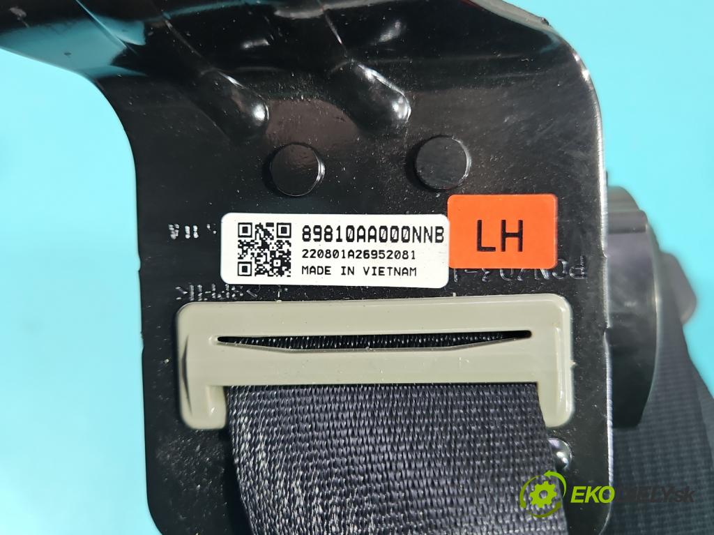 Hyundai Elantra VII 2020- 1.6 16V manual 90.2 kW 1598 cm3 4- pas bezpečnosť: zadné ľavý 89810AA000NNB