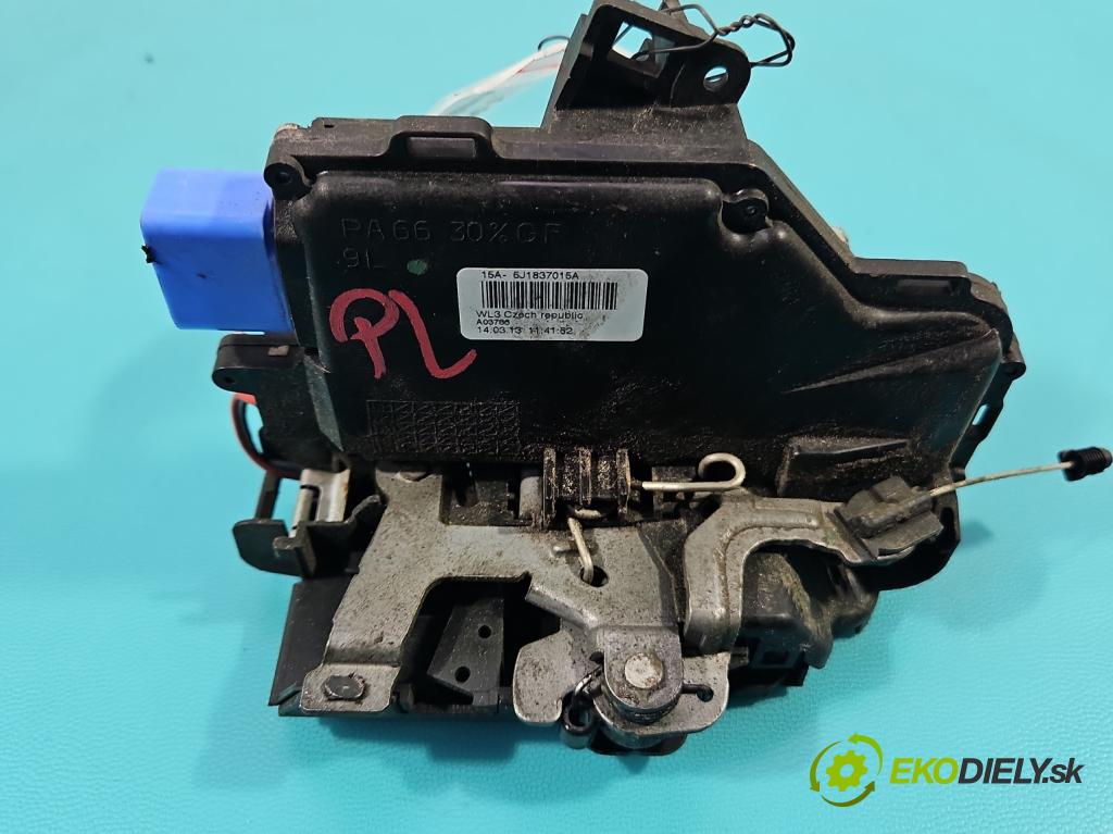 Skoda Roomster 1.4 16V 86 hp manual 63 kW 1390 cm3 5- zámek přední levý 5J1837015A