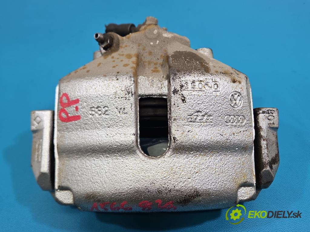 Vw Scirocco II 2008-2017 1.4 TSI 122 HP manual 90 kW 1390 cm3 3- brzdič predné pravý  (Kľučka dverí ostatné)